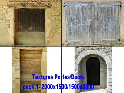 Textures Portes /Doors - 2000x1500/1500x2000