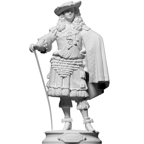 3D scan of Bressant