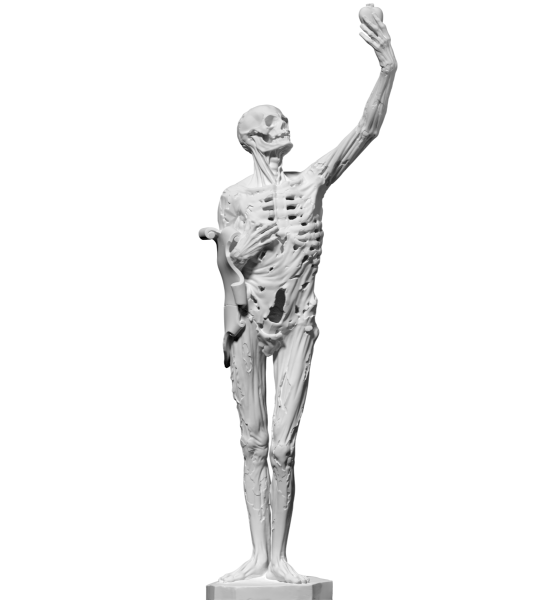 3D scan of Le Transi de Rene de Chalon