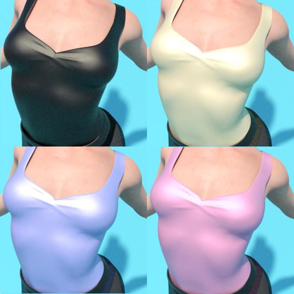 Ballet poses and Iray Satin shaders (UPDATED)