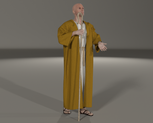 Biblical Clothes and Crook for Paul