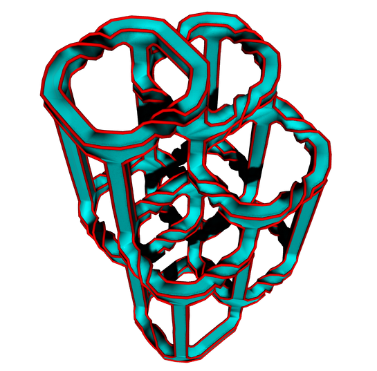 Relatives of Moebius Strip: multiple Cube