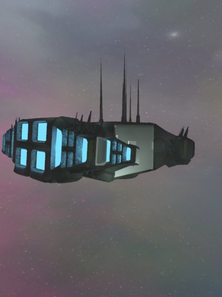 5 Generated Spaceships