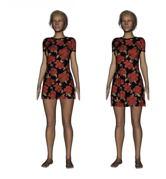 2 lengths for the G2F Pleated Skirt Dress