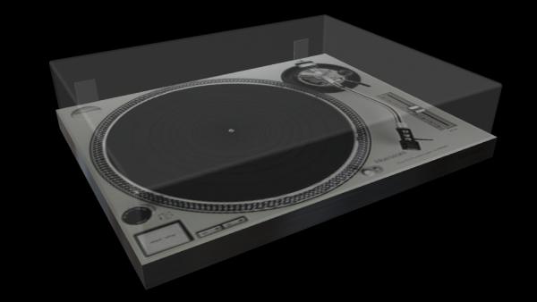 Low Poly Record Player