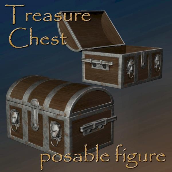 Posable Treasure Chest