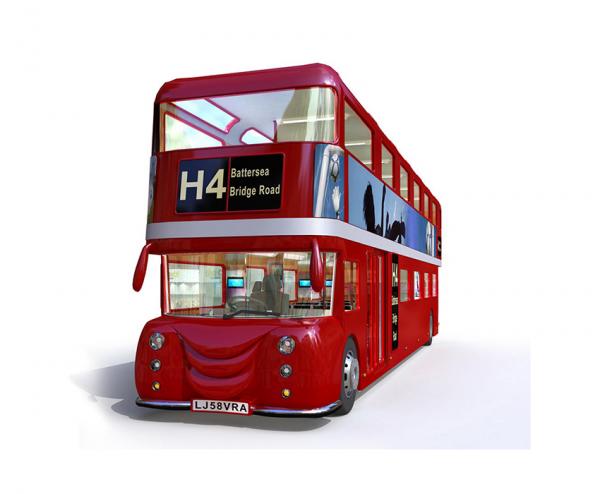 H4 Bus Design CGI Animation
