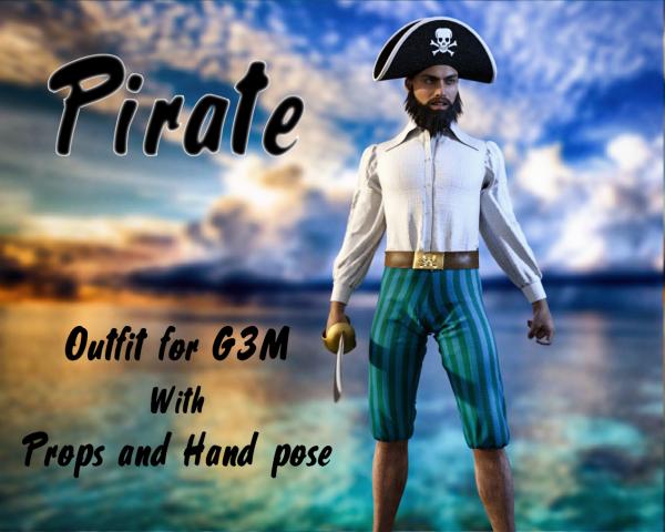 Pirate Outfit for G3M