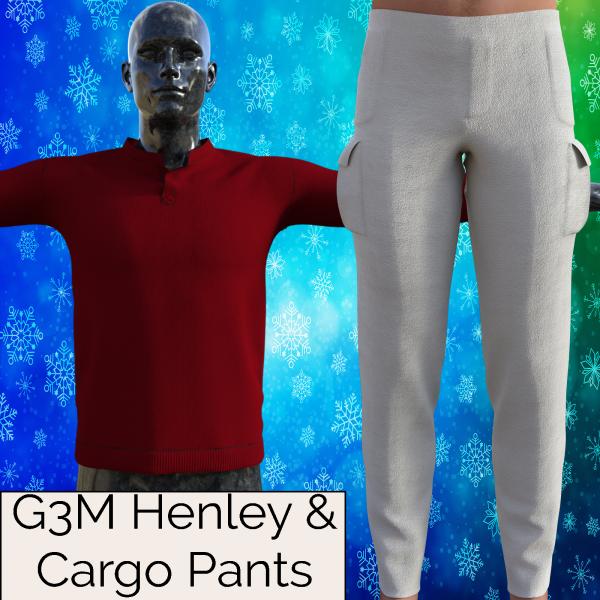 G3M Henley &amp; Cargo Pants