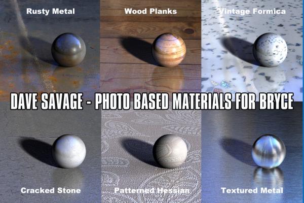 Bryce Photo Based Materials