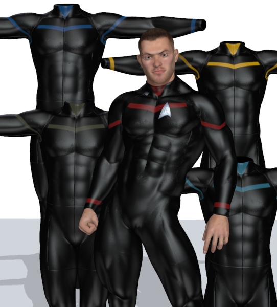 Star Trek Online #26 Mars for M4V4 Bodysuits: