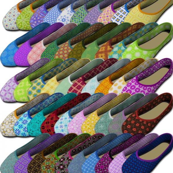 50 Free Styles for Pauline Flats