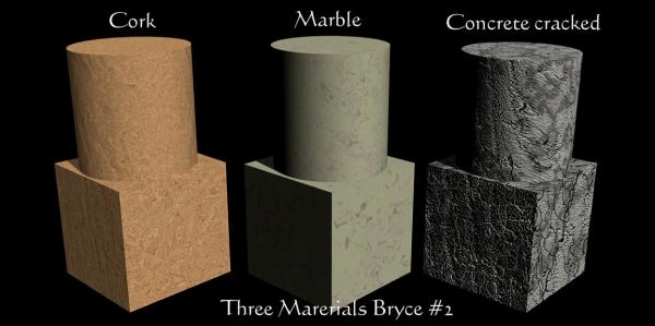 Three materials Bryce #2