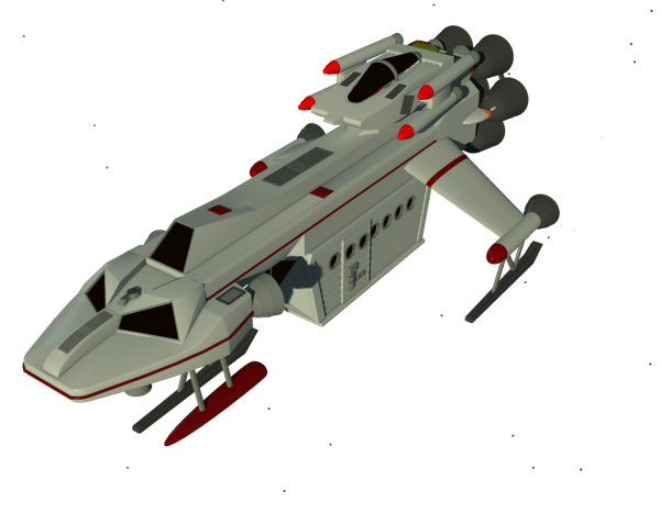 model spaceship