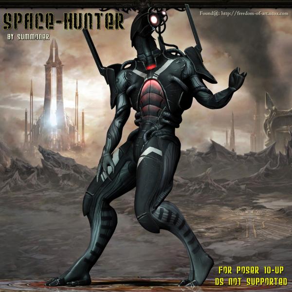 Summoner&#039;s Space-Hunter ( Fan Art For Poser )