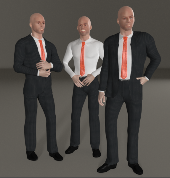 Suit for Poser 11 Paul