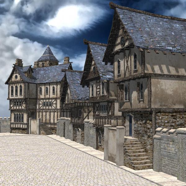 Medieval Street (for Poser)