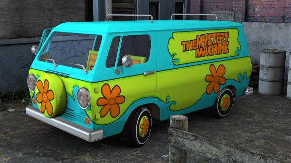 Jinkies! It&#039;s the Mystery Machine!