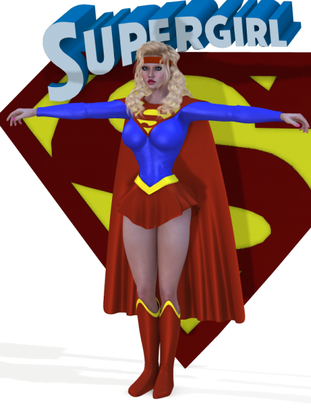 Supergirl ver 2 cosplay for V4
