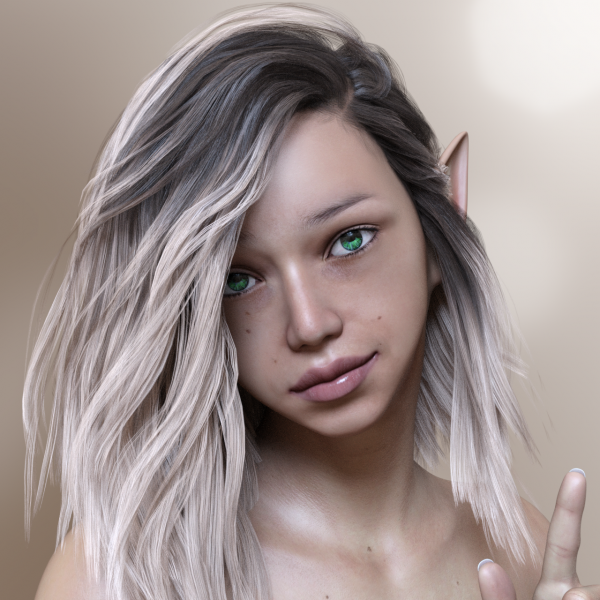 Elf Girl Textures for Genesis 8 Female