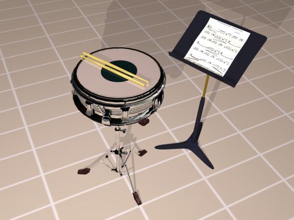 Concert Snare Drum for Carrara