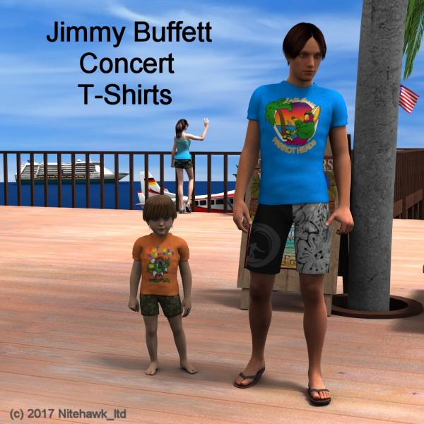 Parrot head T-Shirts for Genesis 3 male part 1