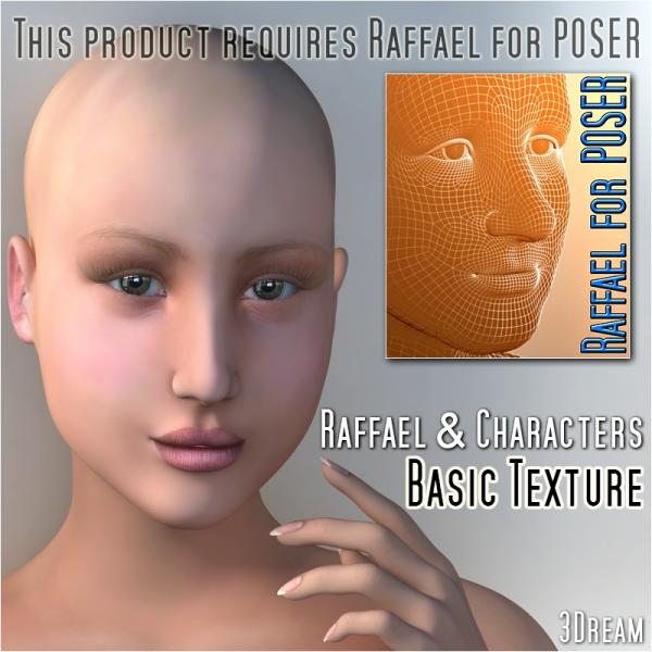 Raffael for POSER - Basic texture