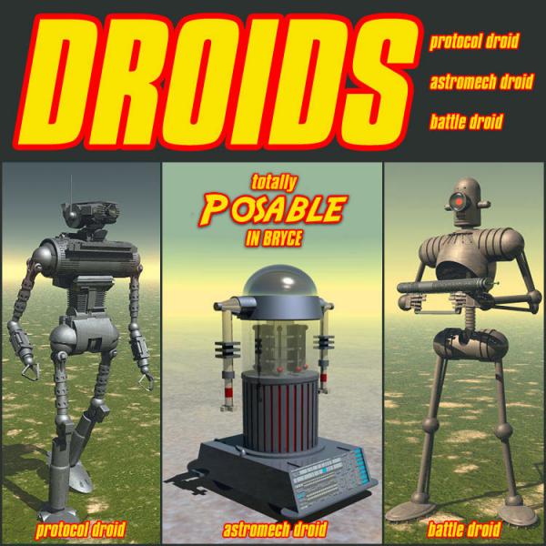 Droids for Bryce