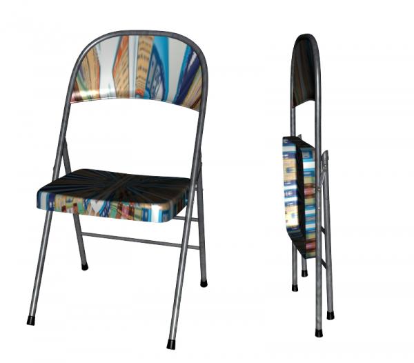 folding chair / chaise pliante