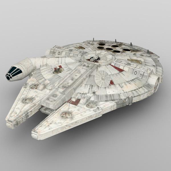 Millennium Falcon (for DAZ Studio)