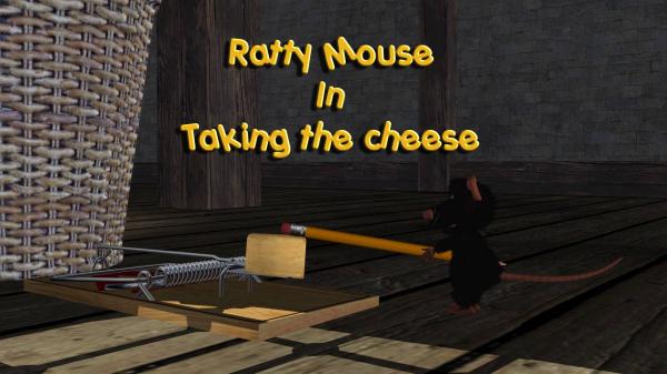 Ratty Mouse in Taking the cheese