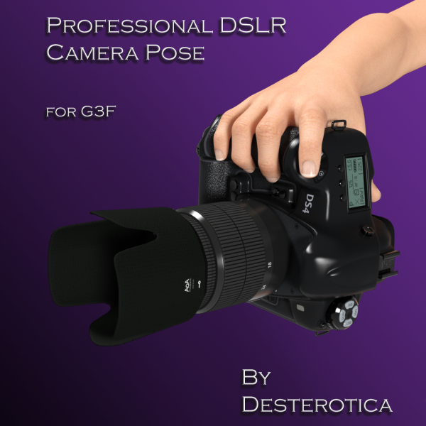 Professional DSLR Camera Pose for G3F
