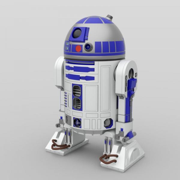 R2 Astromech Droids (for DAZ Studio)