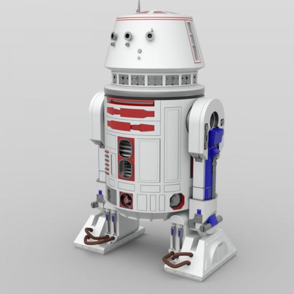 R5 Astromech Droids (for DAZ Studio)