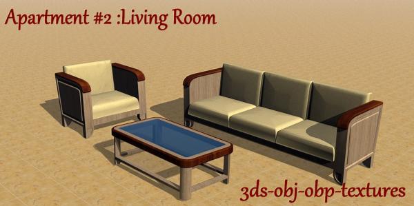 Apartment #2 : Living Room