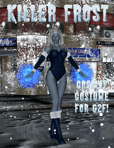 Killer Frost Cosplay for Genesis 2 Female(s)