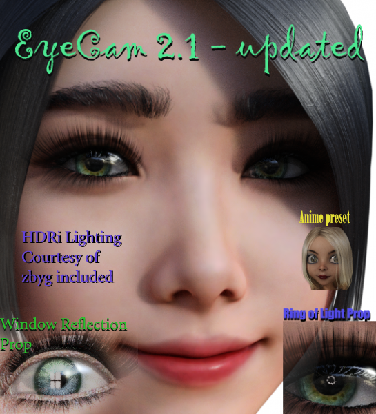 EyeCam 2.12- Anime + Cosmetic update