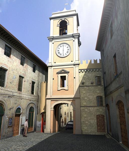 Tower of Palaia (Pisa,Italy)