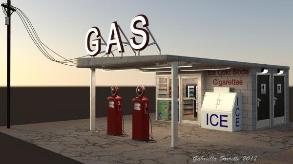 Gas Station &amp; Convenience Store