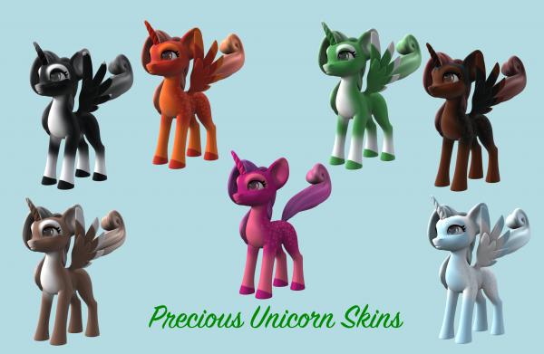 Precious Unicorn Skins