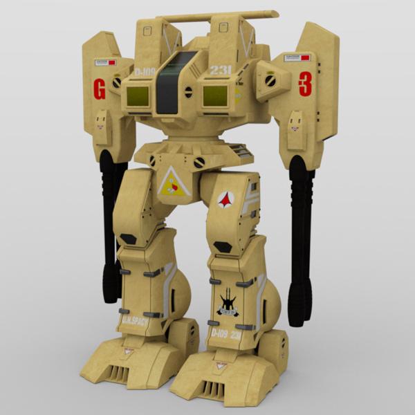 Defender Robot Mech (for DAZ Studio)