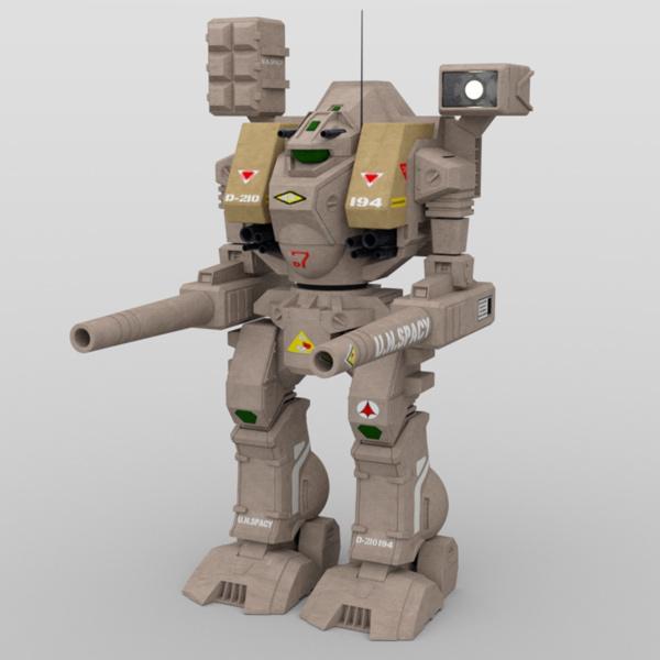 Tomahawk Mech Robot (for DAZ Studio)