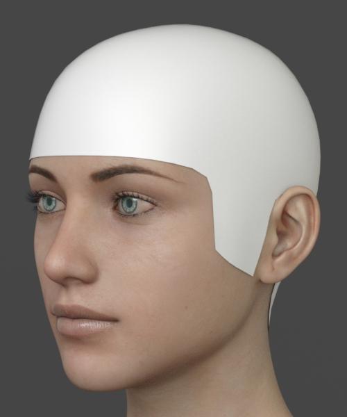 Hair Caps For Genesis 8 or 3 Female and Male