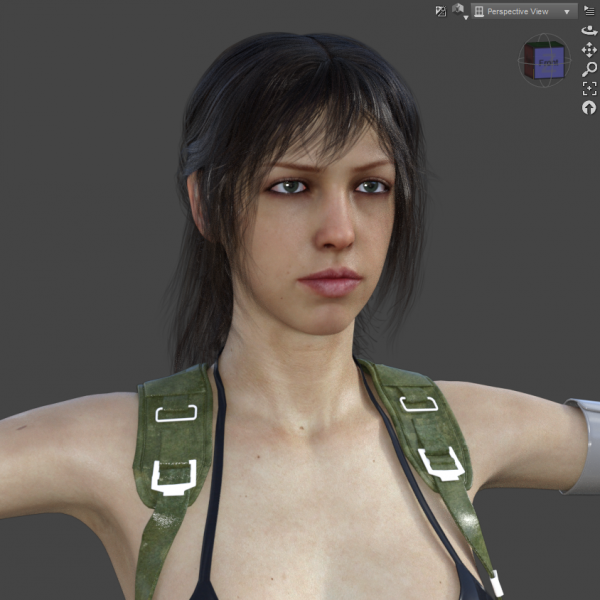 Quiet MGSV Morph for Genesis 3 Female