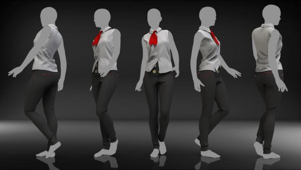 Marvelous Designer Free Garment - Office Suit