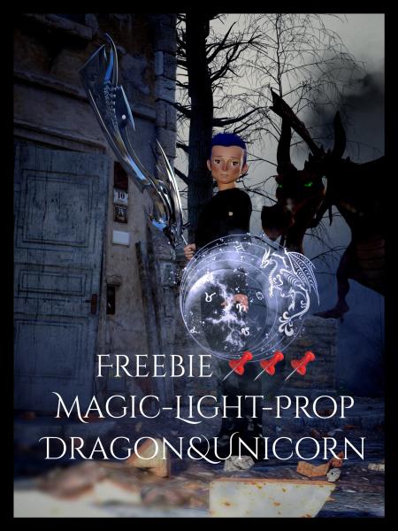 Magic-Light-Props Dragon &amp; Unicorn