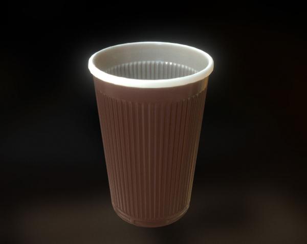 Low-Poly Plastic Cup