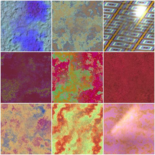 Abstract Tiles 2551-2560