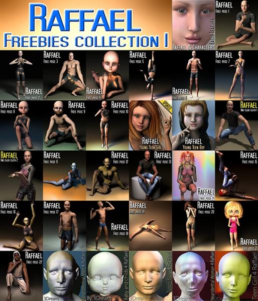 Raffael - Freebies collection 1