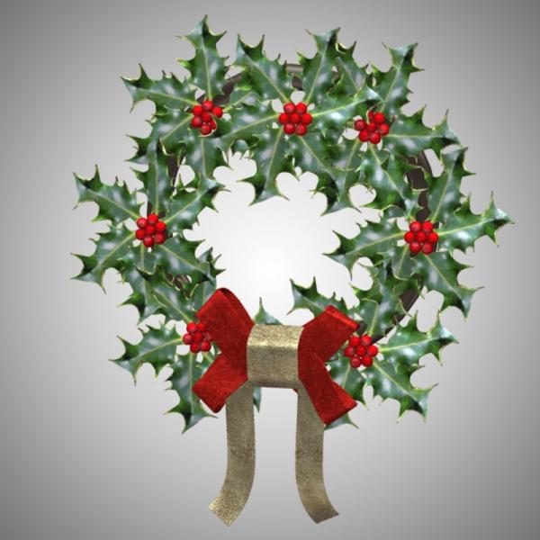 Christmas Wreath (for Poser)